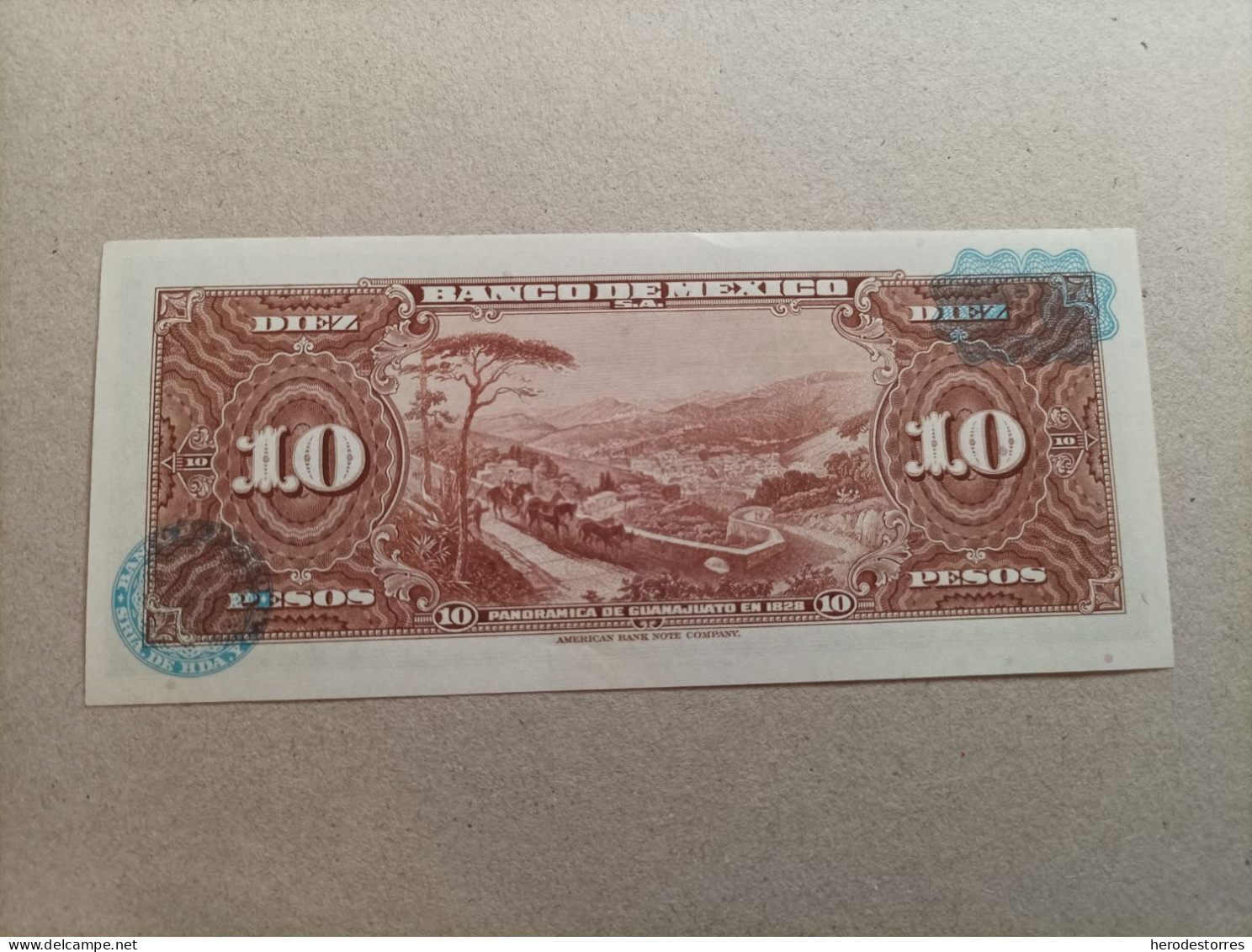 Billete De México De 10 Pesos, Año 1965, UNC - Mexique