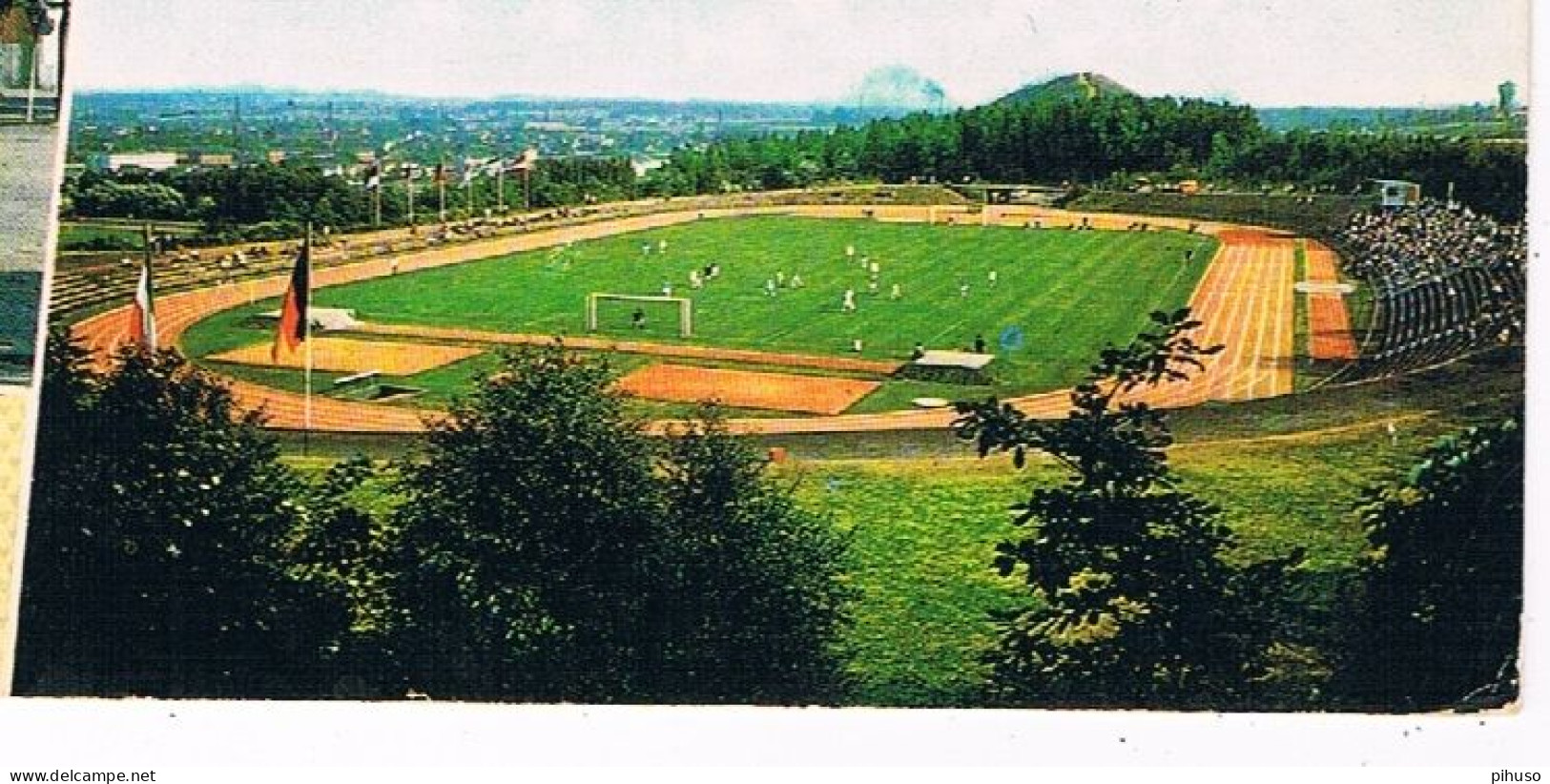 D-16799  FRECHEN : Mit Stadion, Sportgelände, Fussbalfeld - Frechen