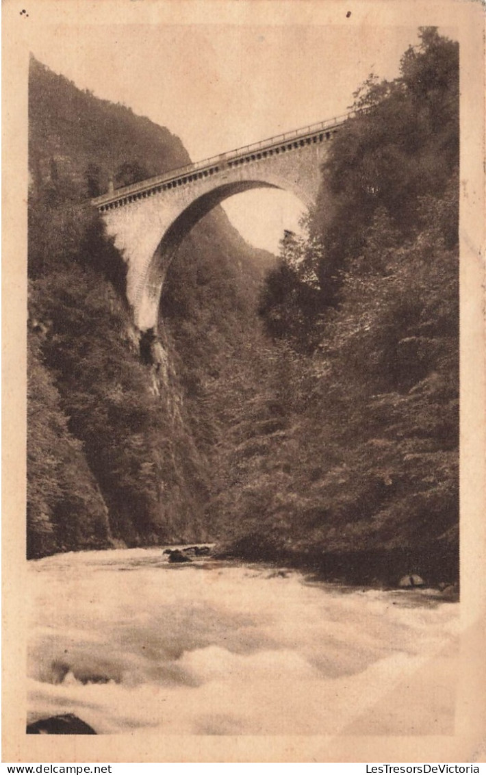 FRANCE - Lourdes - Vue Générale De La Route De Gavarne - Le Pont Napoléon - Carte Postale Ancienne - Lourdes