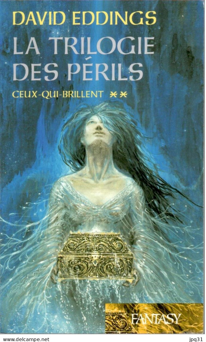 David Eddings - La Trilogie Des Périls - 3 Vol - 2008 - Fantastique