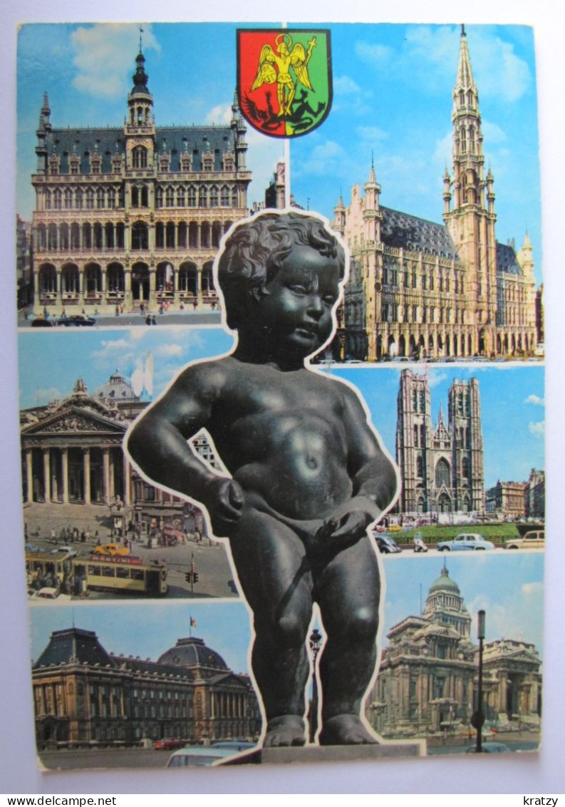 BELGIQUE - BRUXELLES - Vues - Mehransichten, Panoramakarten