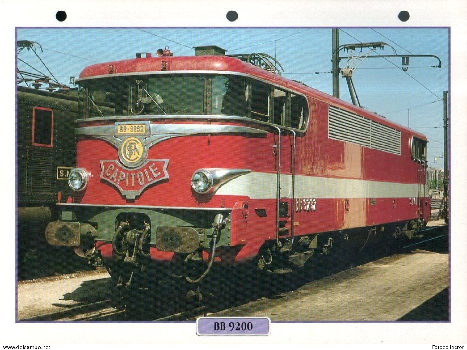 Train : Locomotive BB 9200 - Railway