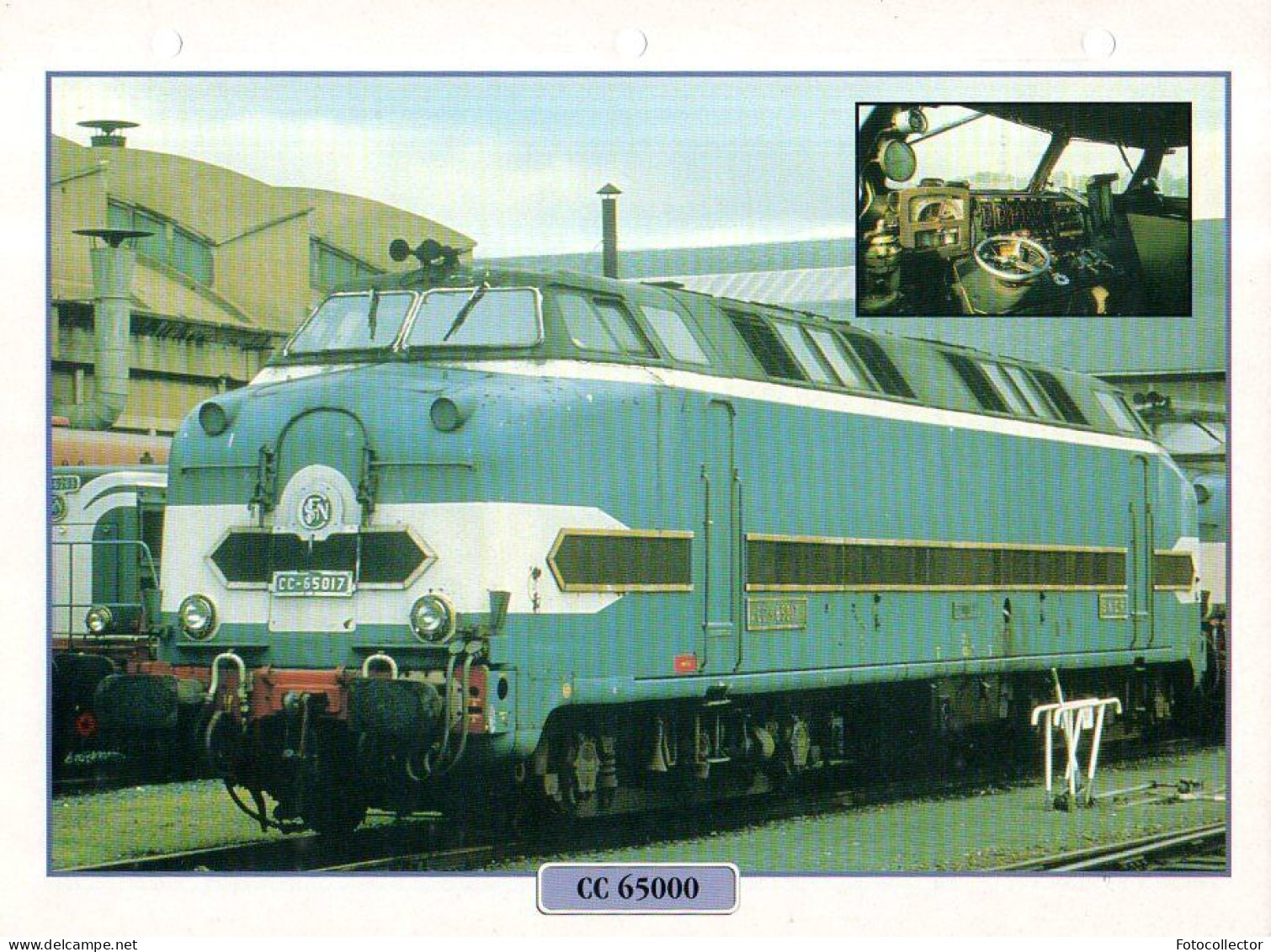 Train : Locomotive CC 65000 - Railway