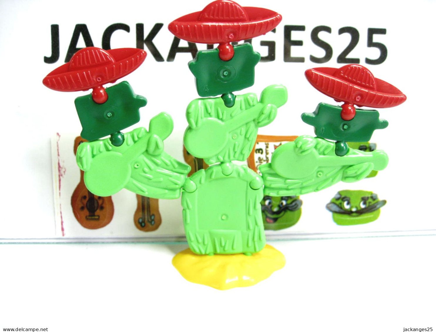 KINDER 2.1  614327 A PUZZLE CACTUS MEXIKOS 1999 2003  + BPZ - Rompecabezas