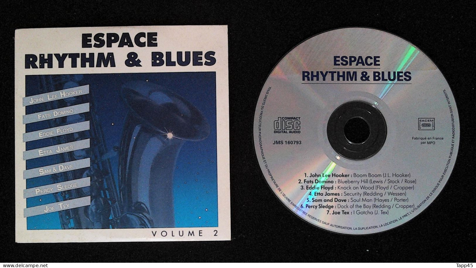 CD  > 2 Ou Plusieurs Titres >  Envoi Gratuit En France >Pour Les Autres Pays Port 1 € 50 >  Réf: T V 15 > - Blues