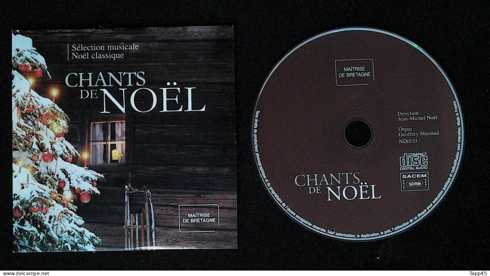 CD  > 2 Ou Plusieurs Titres >  Envoi Gratuit En France >Pour Les Autres Pays Port 1 € 50 >  Réf: T V 15 > - Christmas Carols