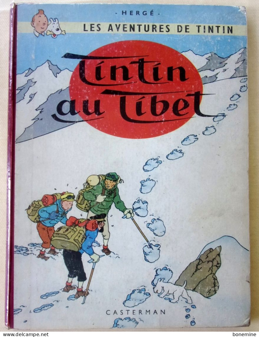 Tintin Au Tibet EO Française 1960 - Tintin