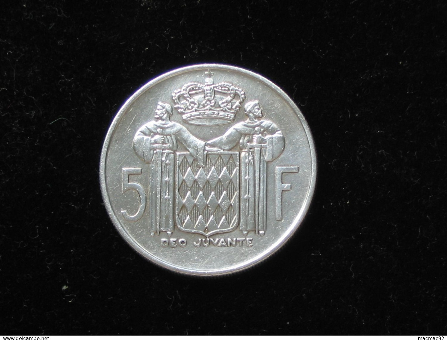 MONACO - 5 Francs Argent 1960 - Rainier III Prince De Monaco   **** EN ACHAT IMMEDIAT **** - 1960-2001 New Francs