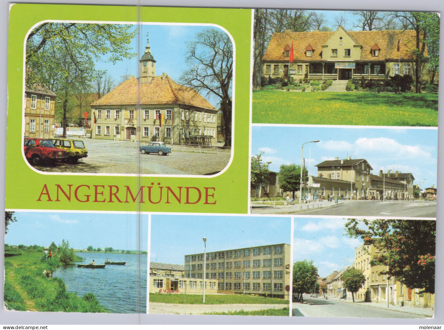 Postkaarten > Europa > Duitsland > Brandenburg > Angermuende Gebruikt (16161) - Angermünde