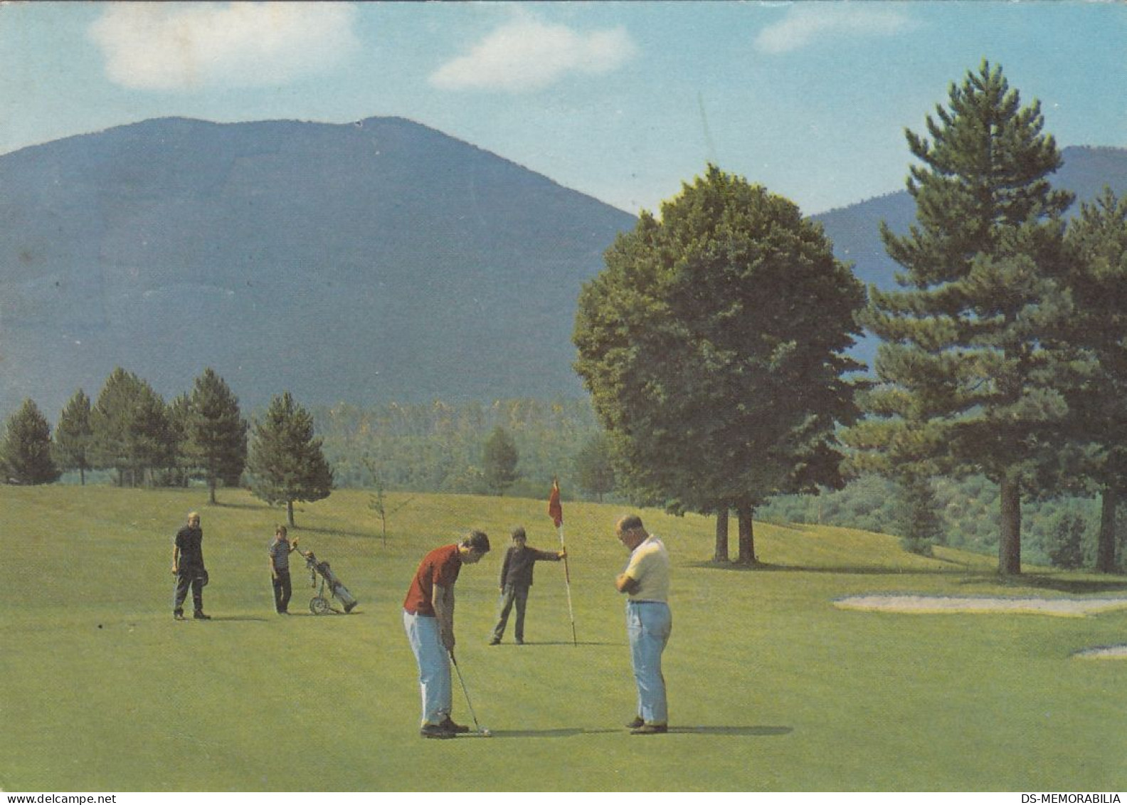 GOLF Course In Fiuggi Italy 1968 - Golf