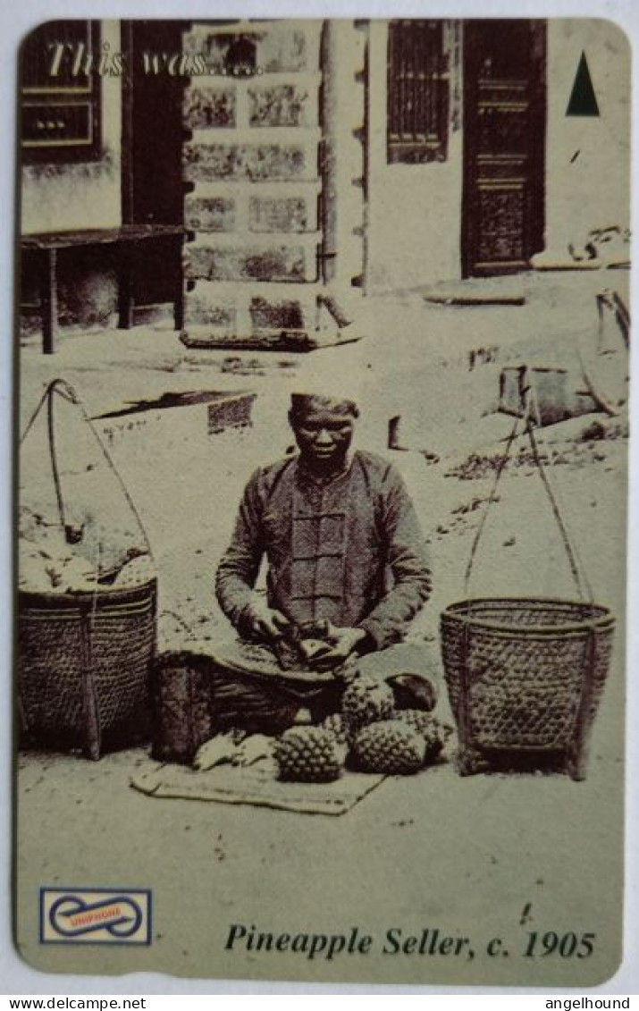 Malaysia Uniphonekad $10 GPT  14USBA - Pineapple Seller Circa 1905 - Malaysia