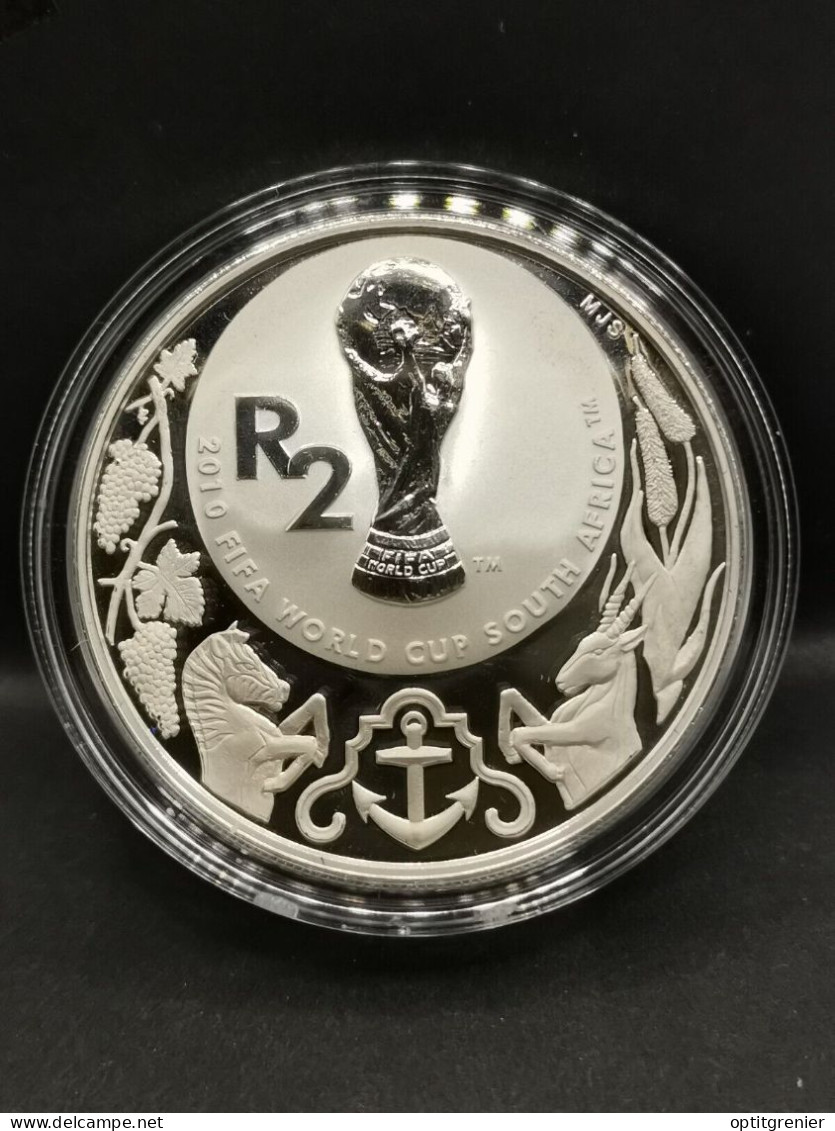 2 RAND ARGENT 2010 COUPE DU MONDE FIFA DE FOOTBALL AFRIQUE DU SUD / 11129 EX. - South Africa