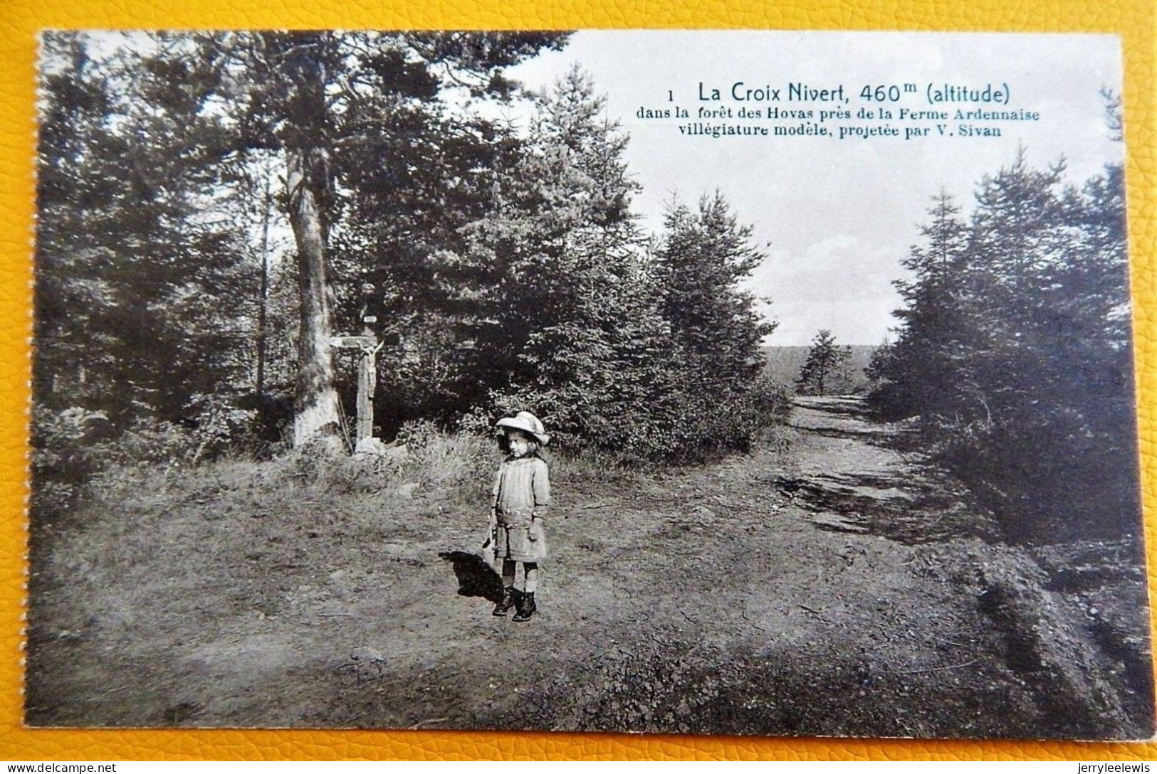 STOUMONT  - La Croix Nivert  Dans La Forêt Des Hovas , 460 M D'altitude  ( Feldpost) - Stoumont