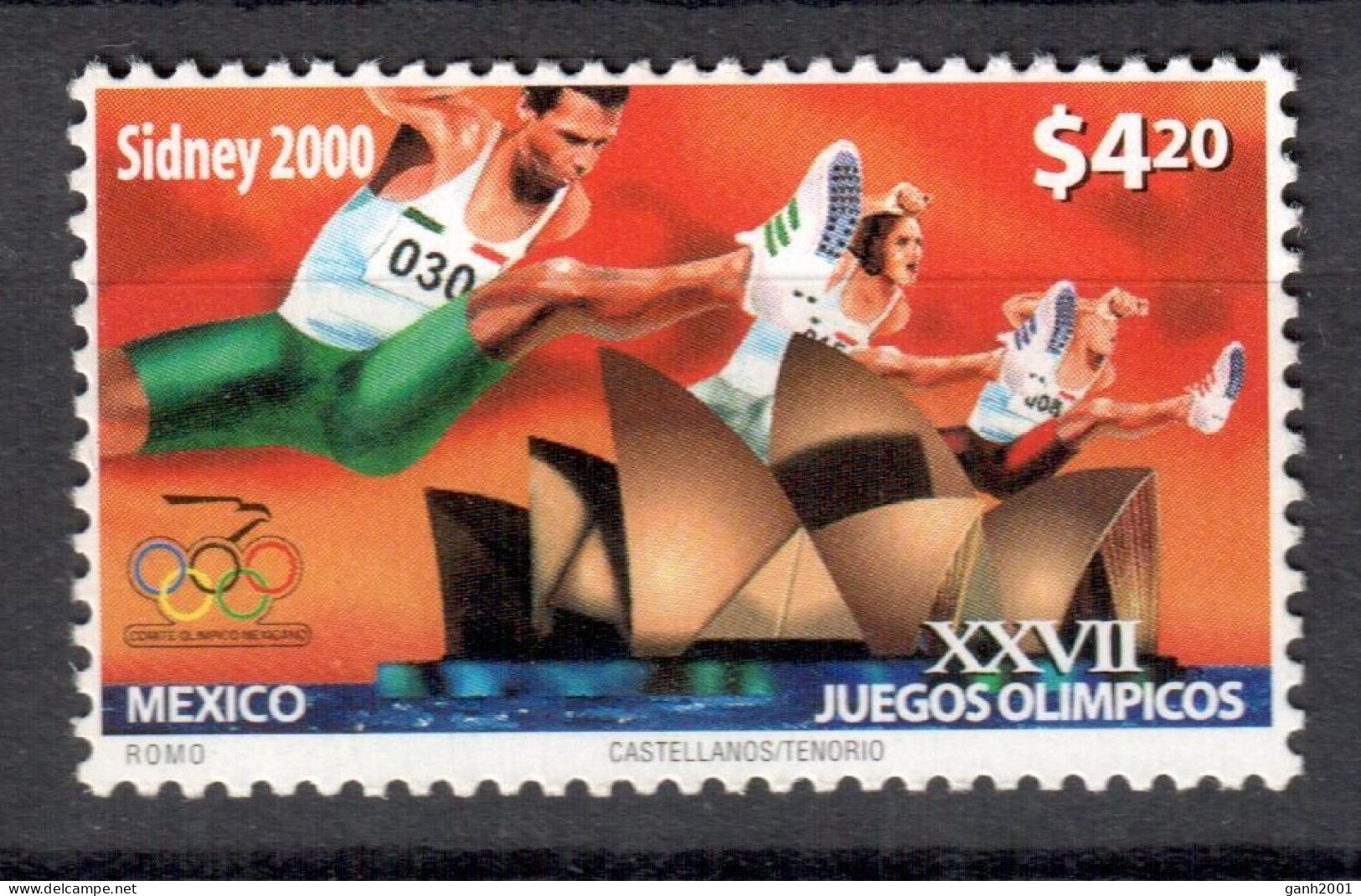 Mexico 2000 / Olympic Games Sydney 2000 MNH Juegos Olímpicos Sidney Olympische Spiele / Cu21322  18-16 - Sommer 2000: Sydney