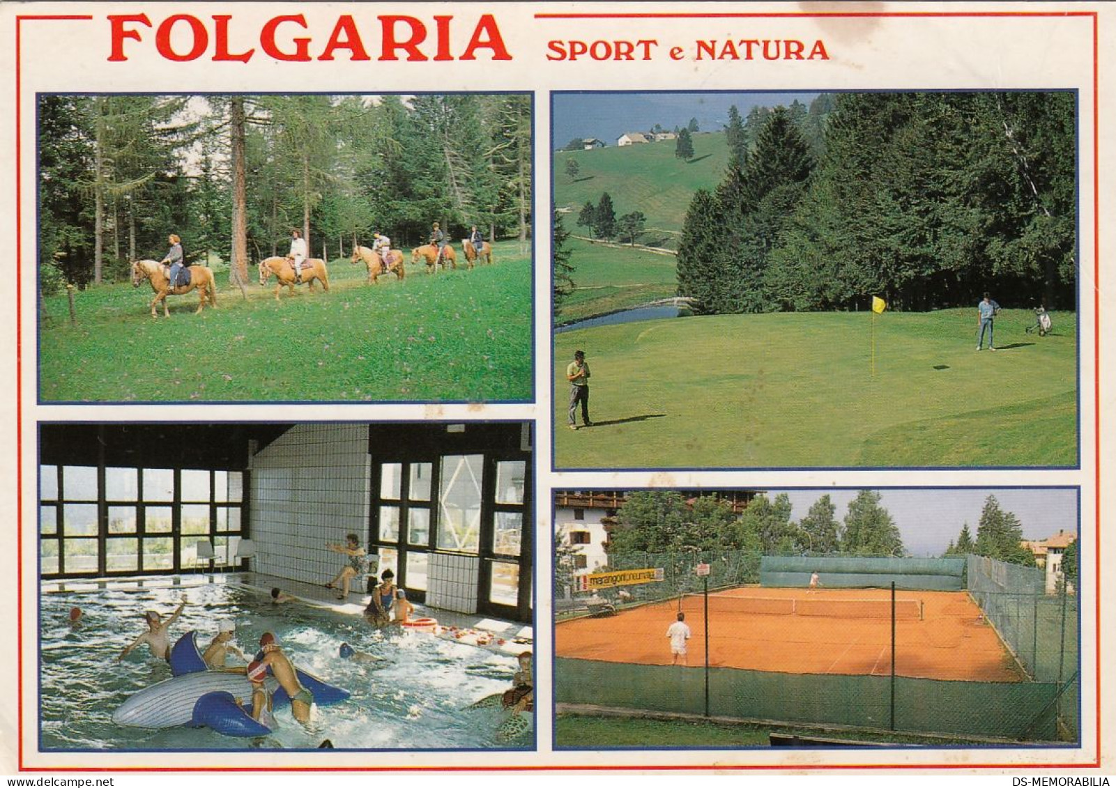 GOLF Course In Folgaria Italy , Tennis Horse Riding - Golf