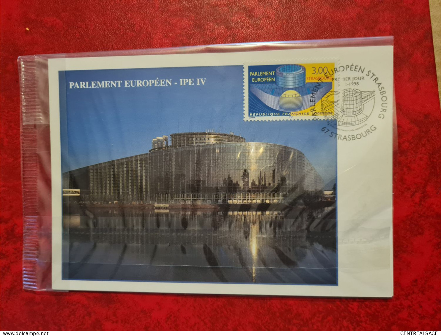 Lettre / Carte 1998 STRASBOURG PARLEMENT EUROPEEN FDC - Autres & Non Classés