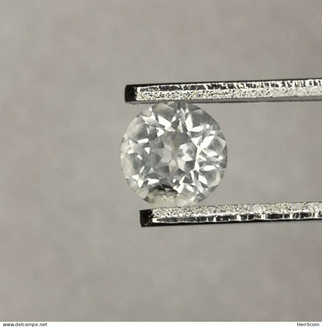 Topaze Incolore Naturelle Du Brésil -  Ronde 0.30 Carat - 4.0 X 2.7 Mm - Topazio