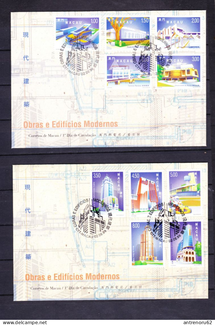 STAMPS-MACAU-FIRST DAY COVER-USED-SEE-SCAN - Usati