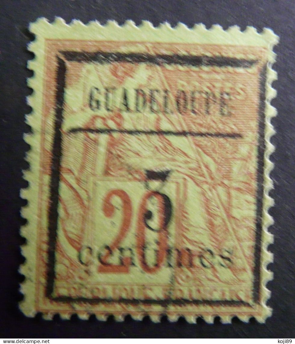 GUADELOUPE - N° 3 B   - Neuf  Sans Gomme (*)   - TTB - Variété - Other & Unclassified