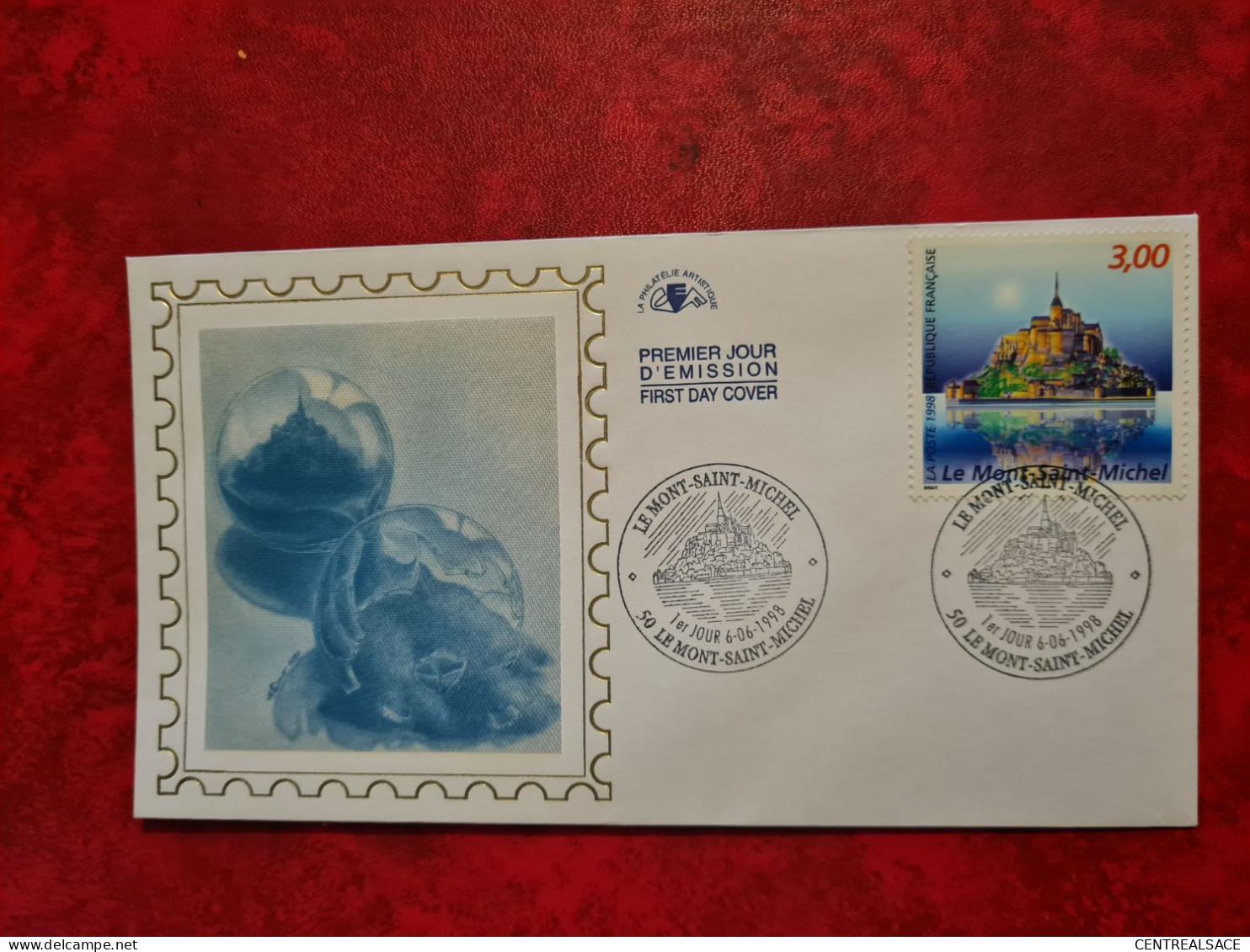 Lettre / Carte 1998 LE MONT SAINT MICHEL FDC - Autres & Non Classés