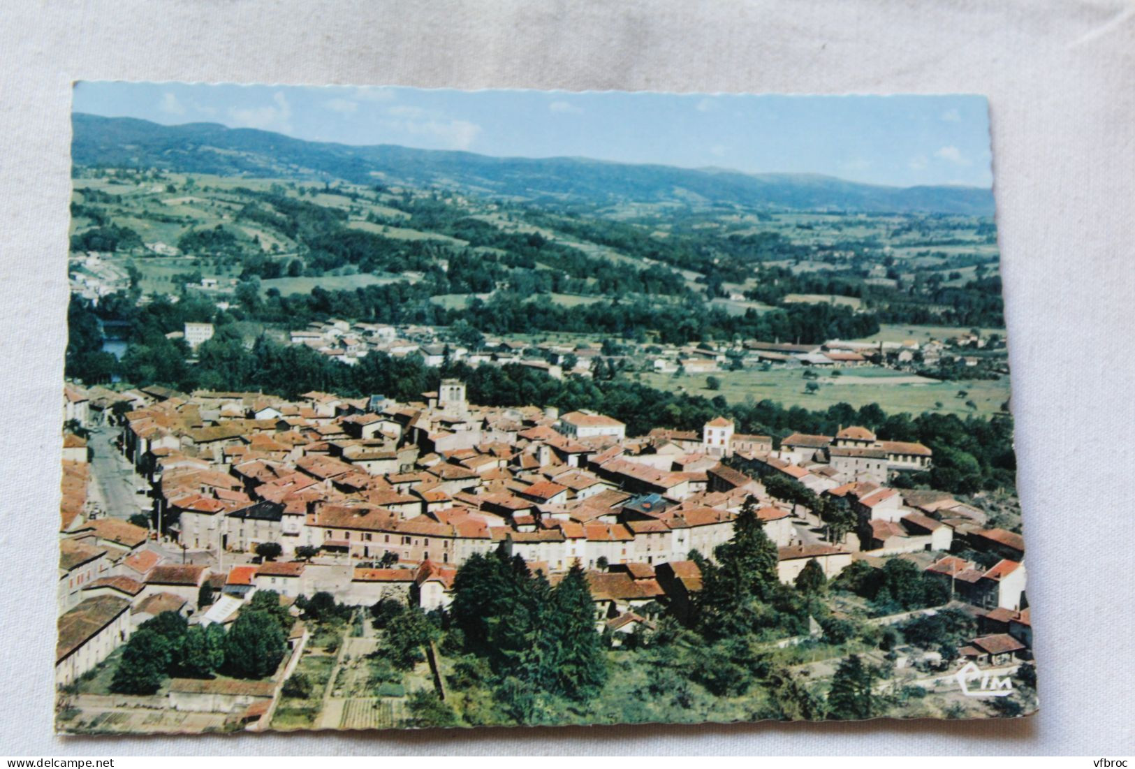 L134, Cpm 1968, Courpière, Vue Générale Aérienne, Puy De Dôme 63 - Courpiere