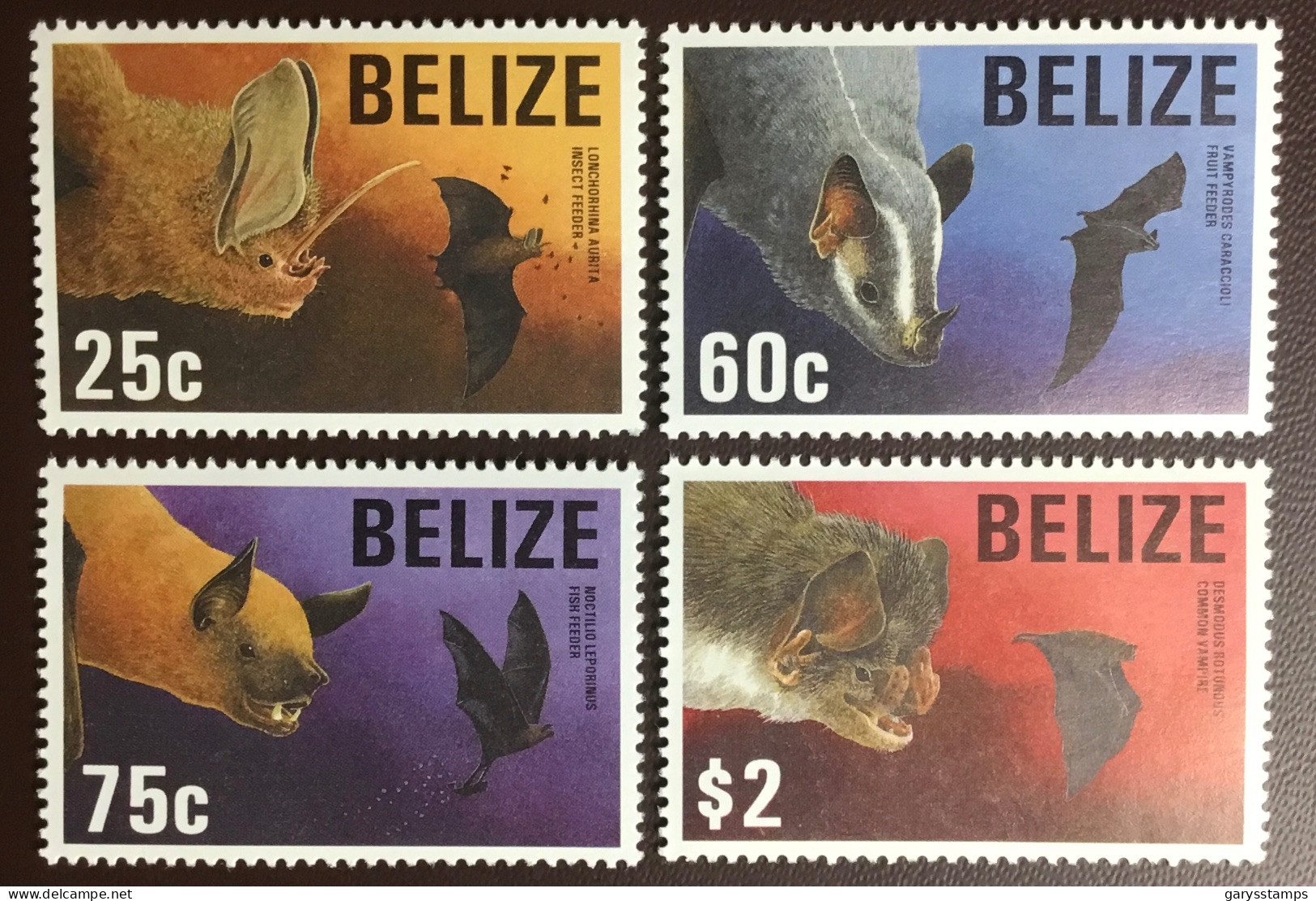 Belize 1994 Bats Animals MNH - Bats
