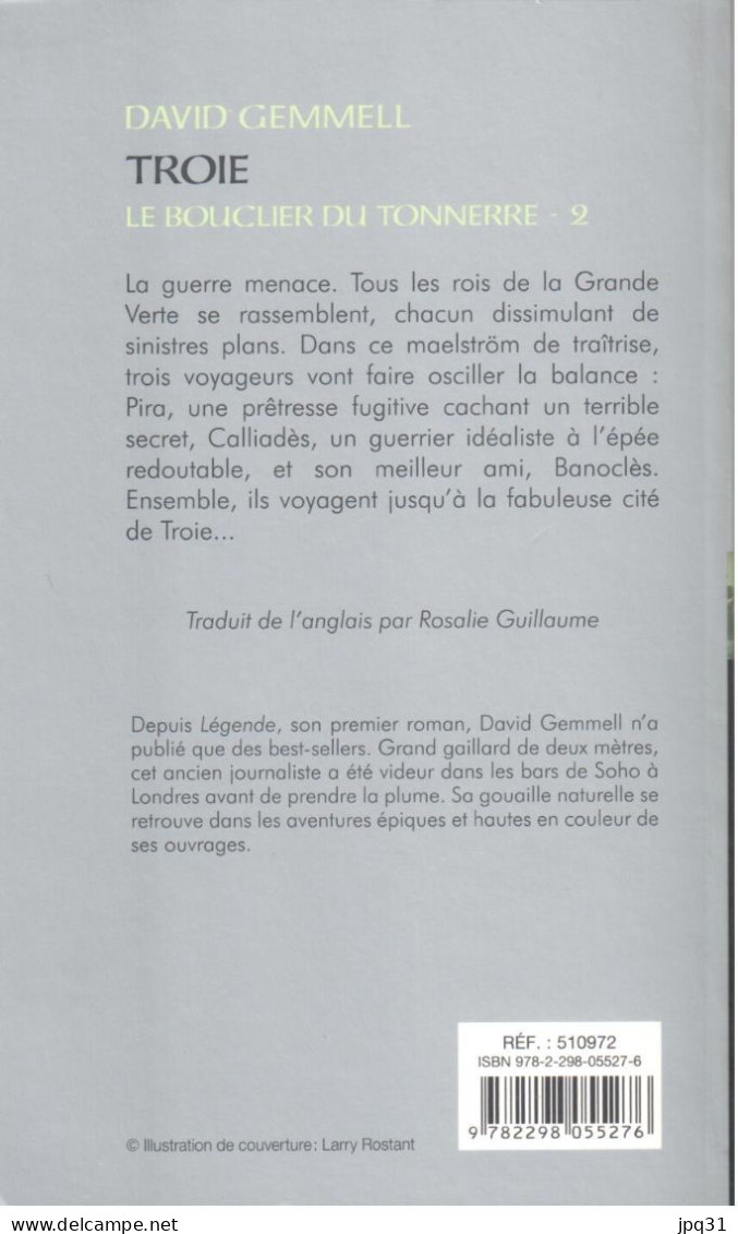 David Gemmell - Troie - 3 Vol - 2012 - Fantastique