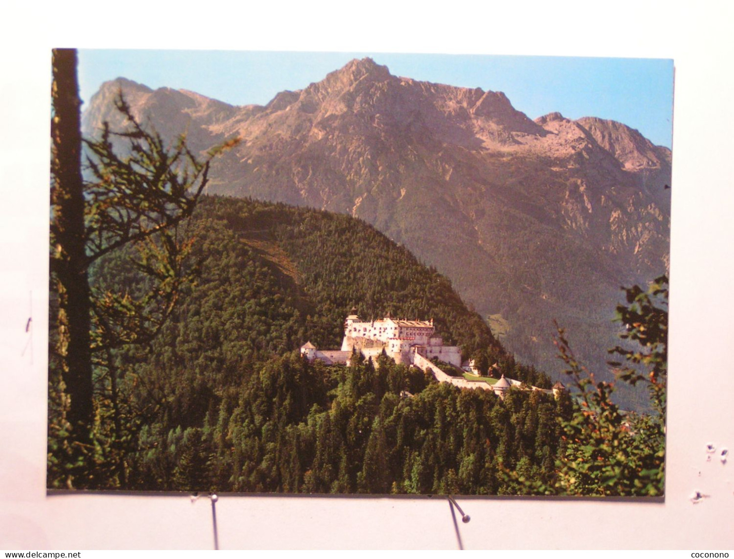 Burg Hohenwerfen Gegen Das Hagengebirge - Werfen