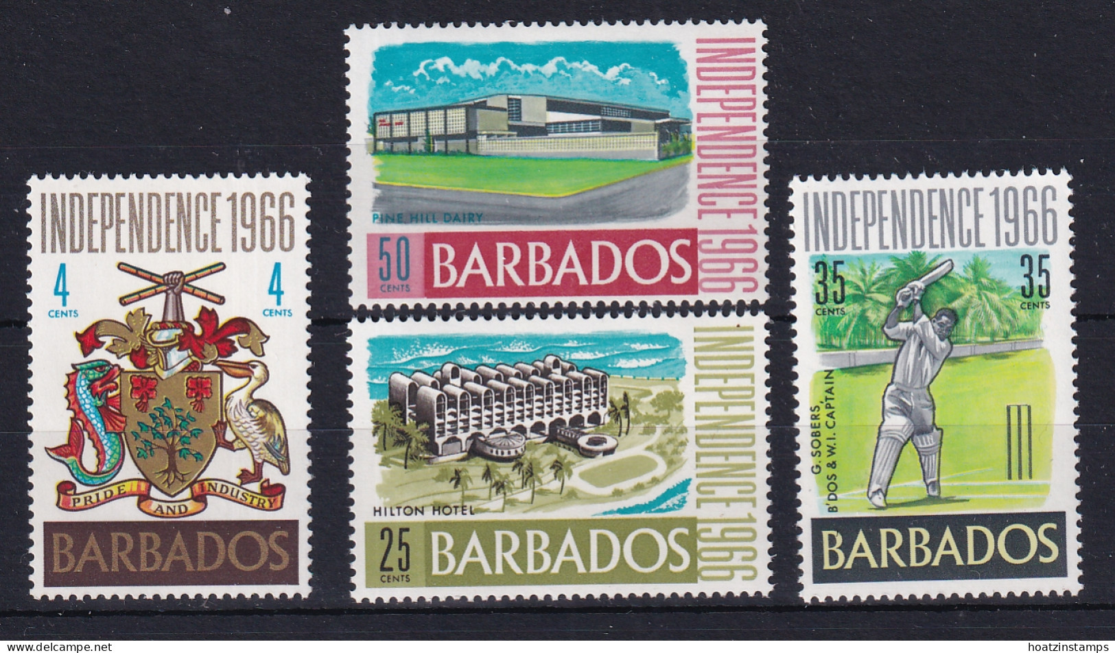 Barbados: 1966   Independence    MNH - Barbados (1966-...)