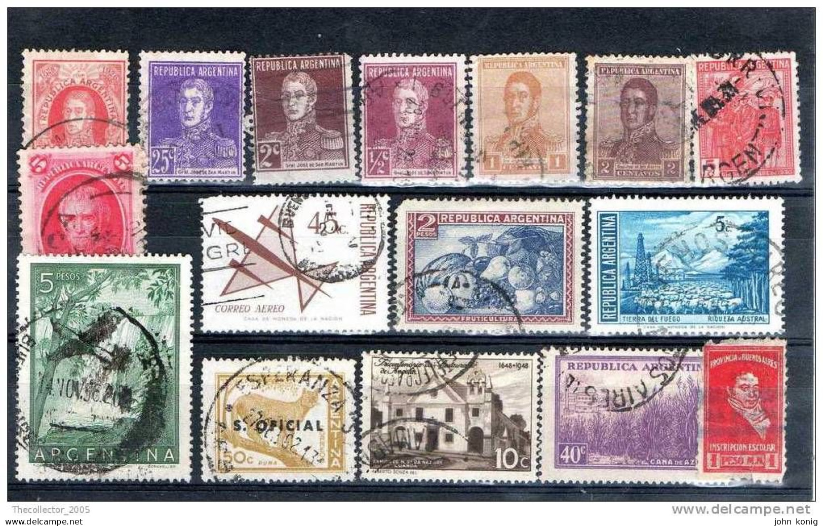 ARGENTINA - ARGENTINE - ARGENTINIEN - Stamps Lot - Lotto Usati - Used - Gestempeld - Collections, Lots & Séries