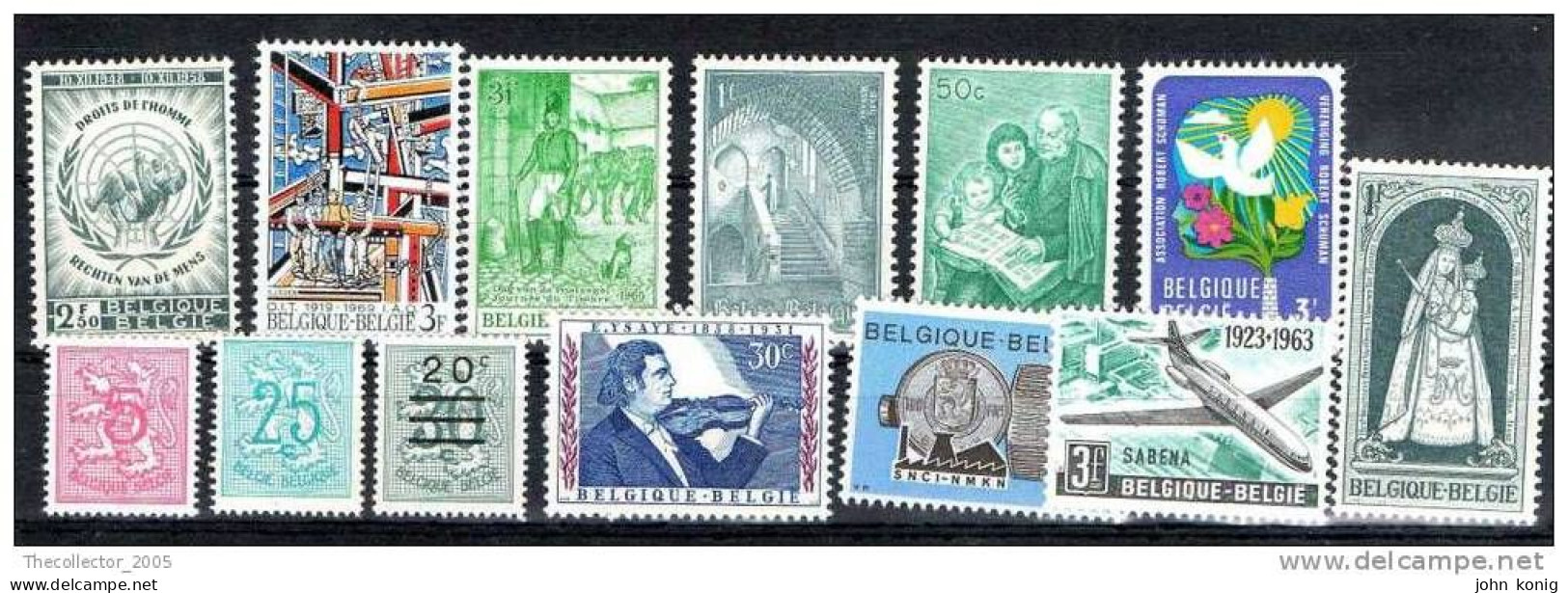 Belgio - Belgie - Belgique - Stamps Lot - New - Neuf - Superbe Lot - Colecciones