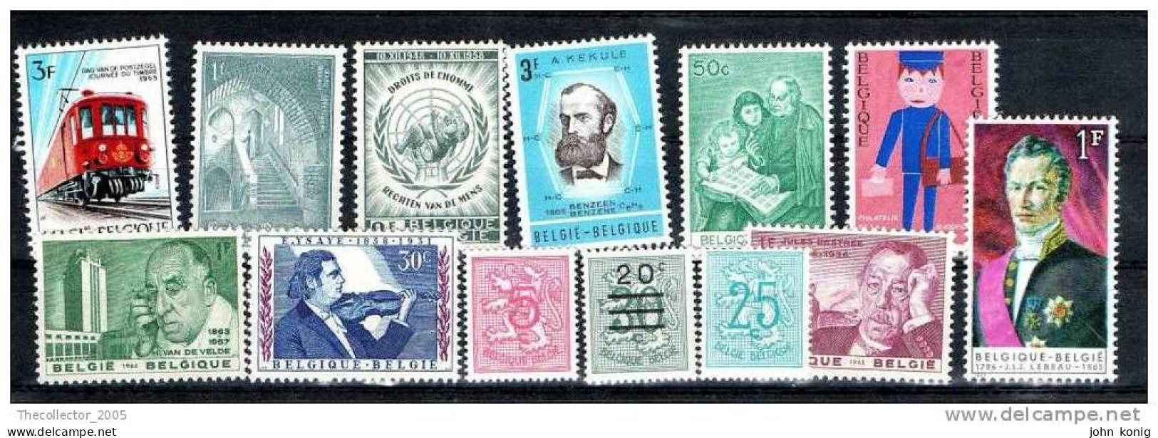 Belgio - Belgie - Belgique - Stamps Lot - New - Neuf - Superbe Lot - Colecciones