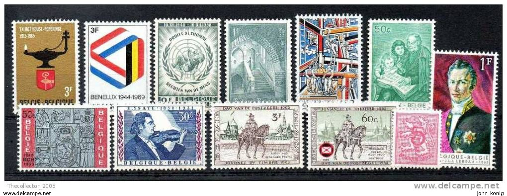 Belgio - Belgie - Belgique - Stamps Lot - New - Neuf - Superbe Lot - Verzamelingen