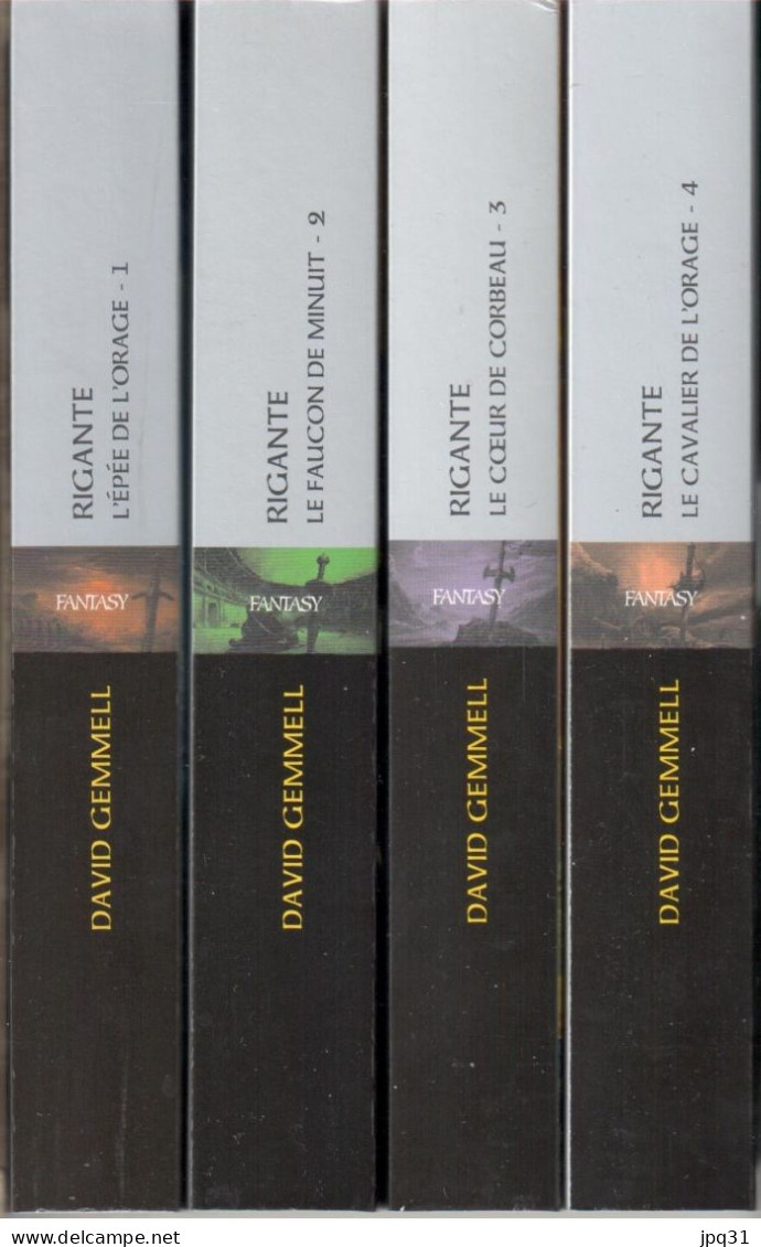 David Gemmell - Rigante - 4 Vol - 2013-14 - Fantásticos