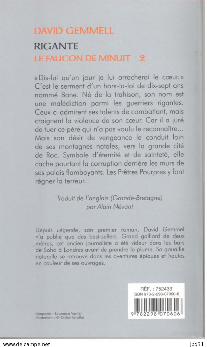 David Gemmell - Rigante - 4 Vol - 2013-14 - Fantastique