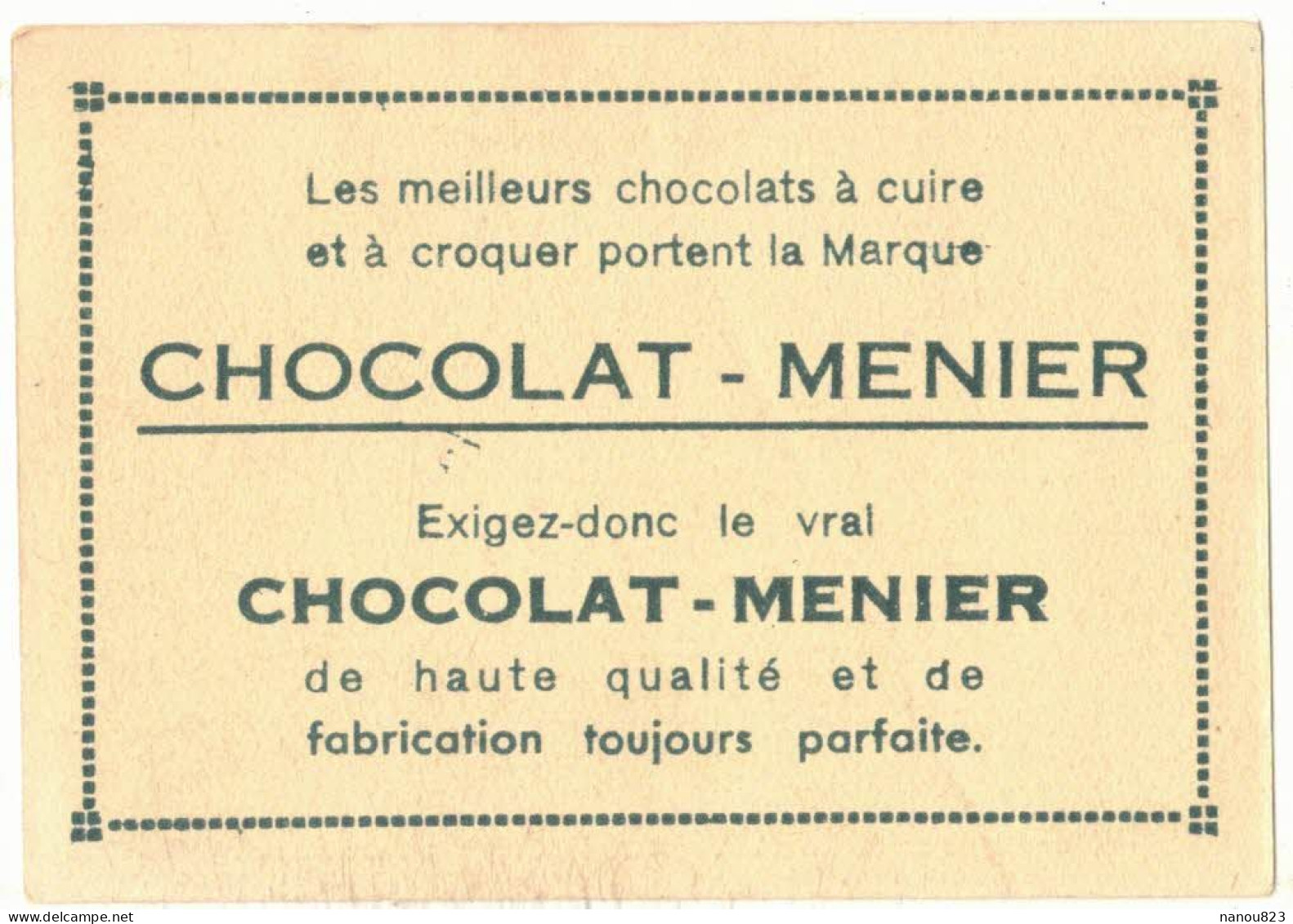 IMAGE CHROMO CHOCOLAT MENIER N° 268 ITALIE VICENCE VICENZA VENETIE INTERIEUR DU THEÂTRE EDIFICE SPECTACLE - Menier