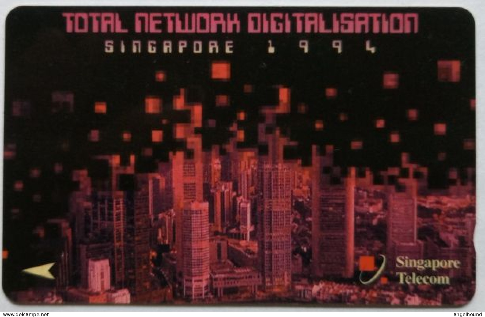 Singapore  $3  GPT  1SNDB - Total Network Digitalisation Singfapore 1994 - Singapour
