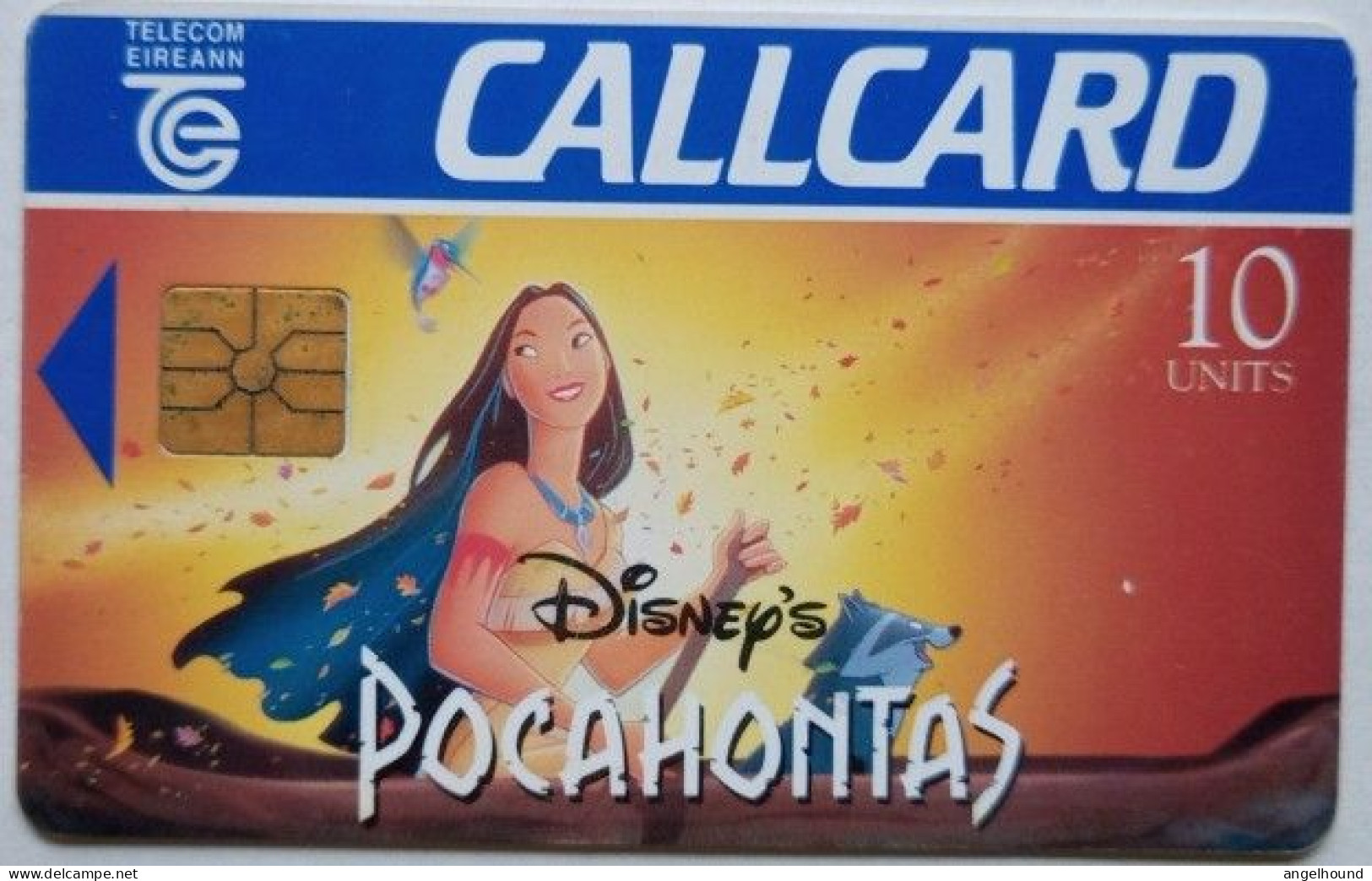 Ireland 10 Units Chip Card  - Pocahontas - Irlande