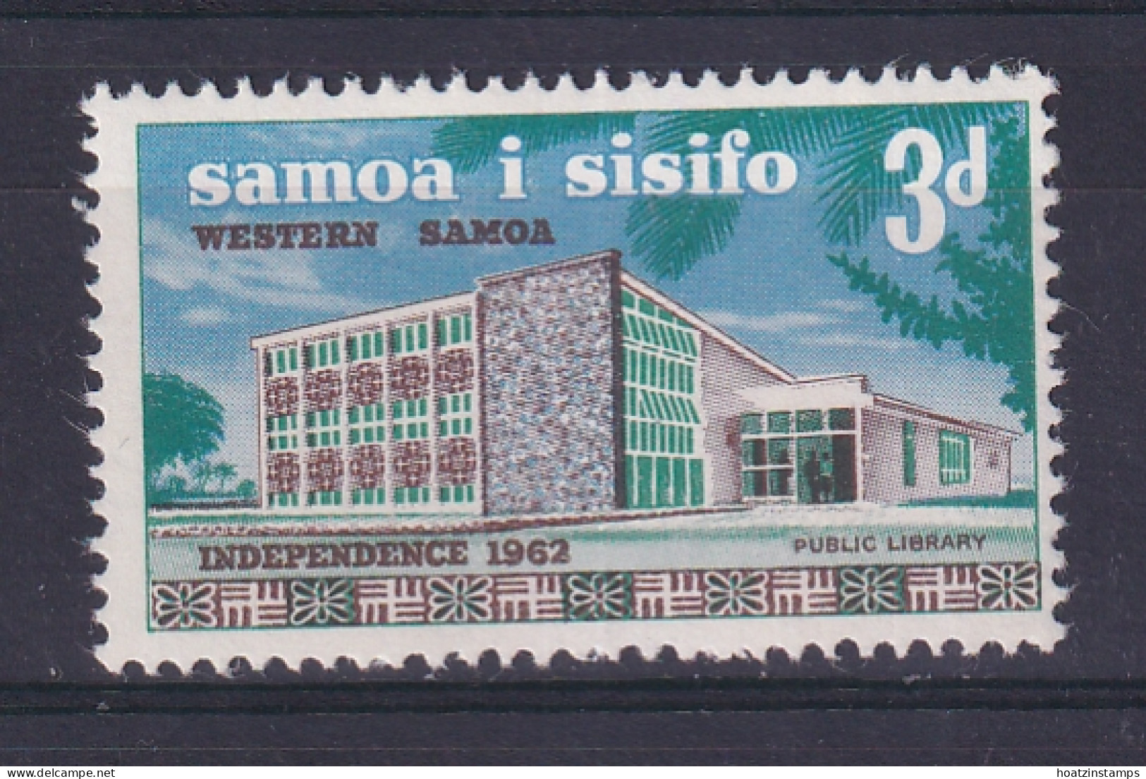 Samoa: 1965/66   Independence   SG258    3d   [Wmk: Kava Bowl]   MNH - Samoa