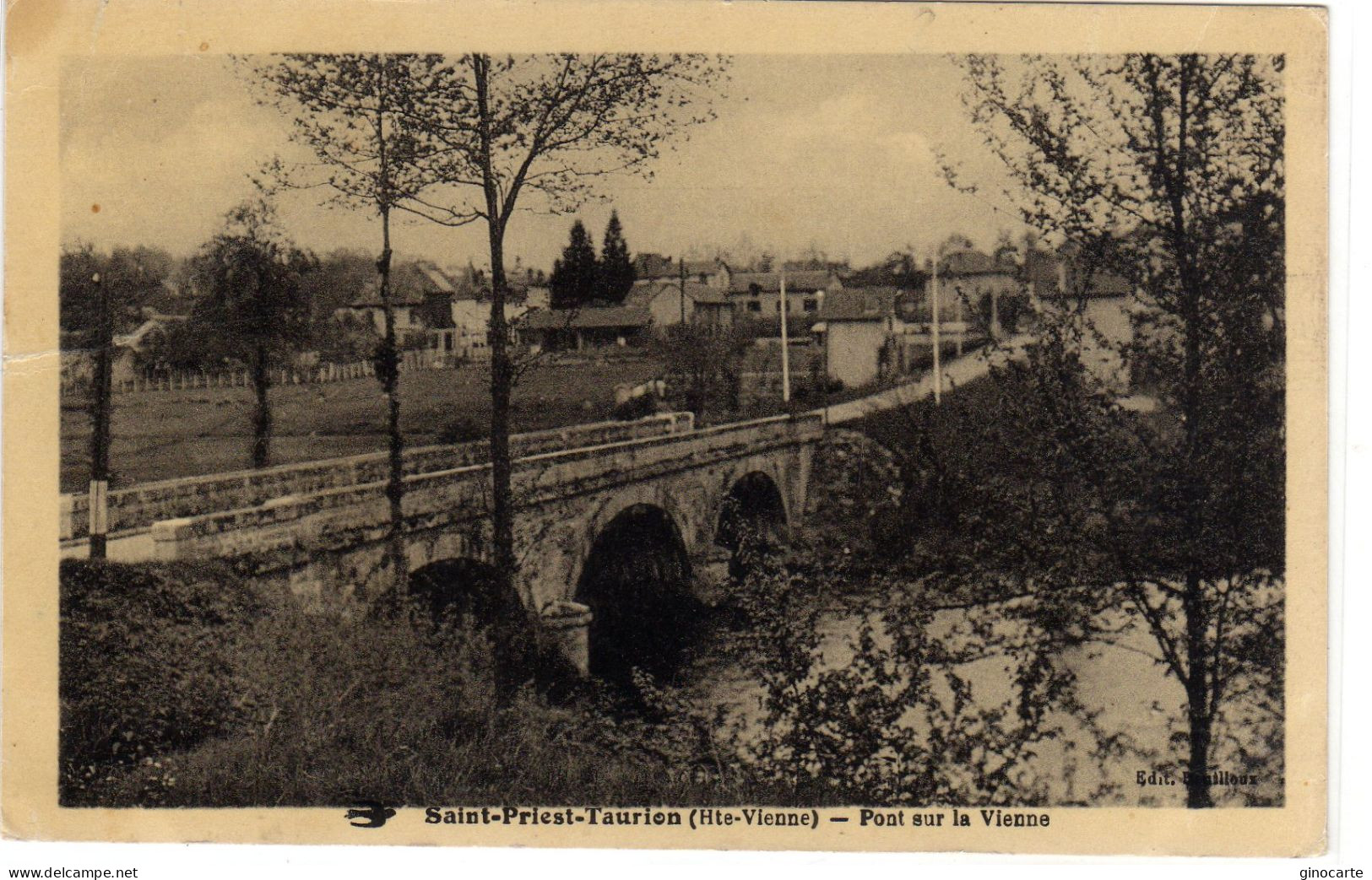 St Saint Priest Taurion Pont Sur La Vienne - Saint Priest Taurion