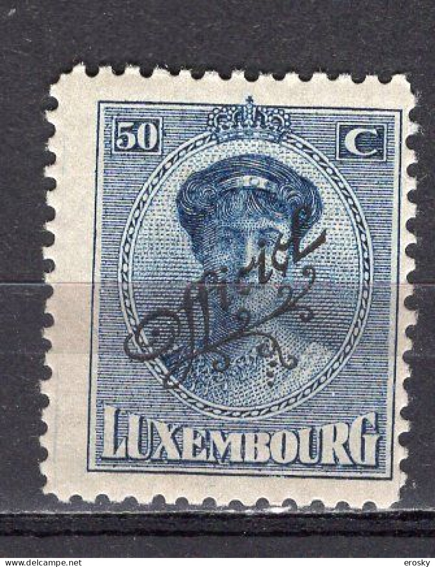 Q4388 - LUXEMBOURG SERVICE Yv N°138 * - Dienstmarken