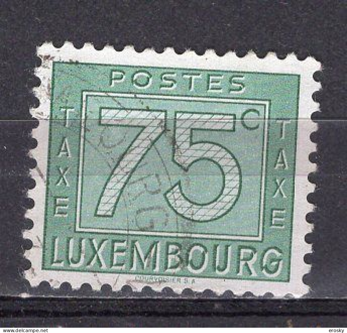 Q4499 - LUXEMBOURG TAXE Yv N°29 - Strafport