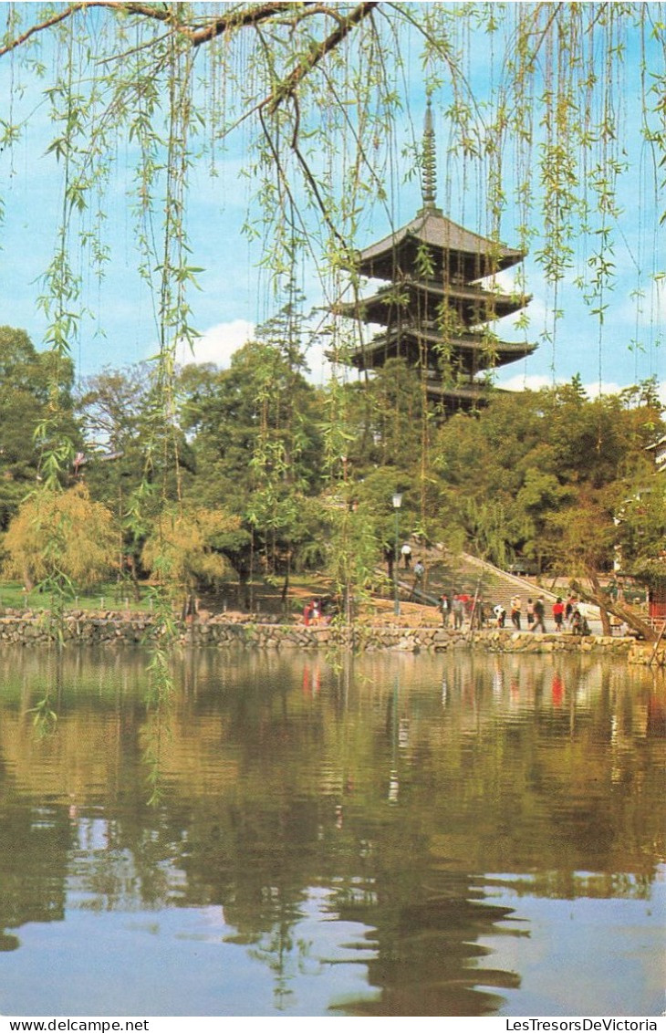 JAPON - Five Storied Pagoda Of Kofuku Ji Temple And Sarusawa Pond - Carte Postale - Autres & Non Classés