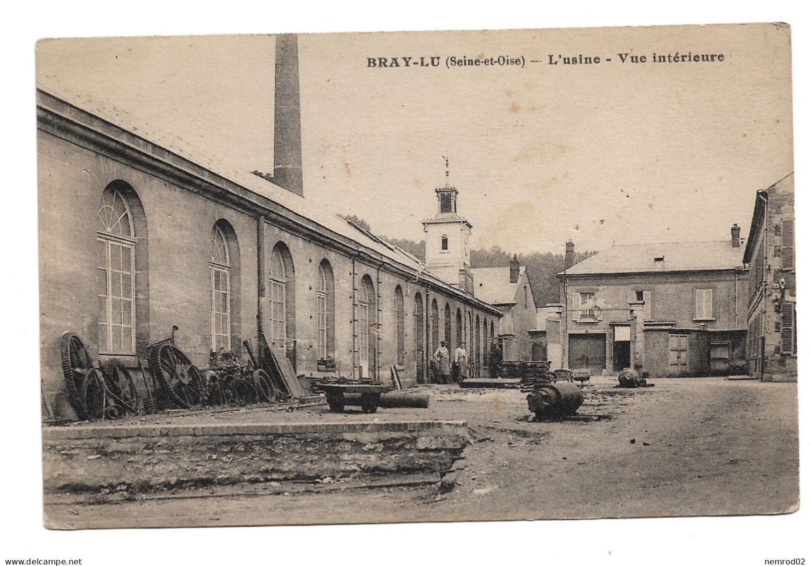 BRAY LU - L'usine - Vue Interieure - Bray-et-Lû