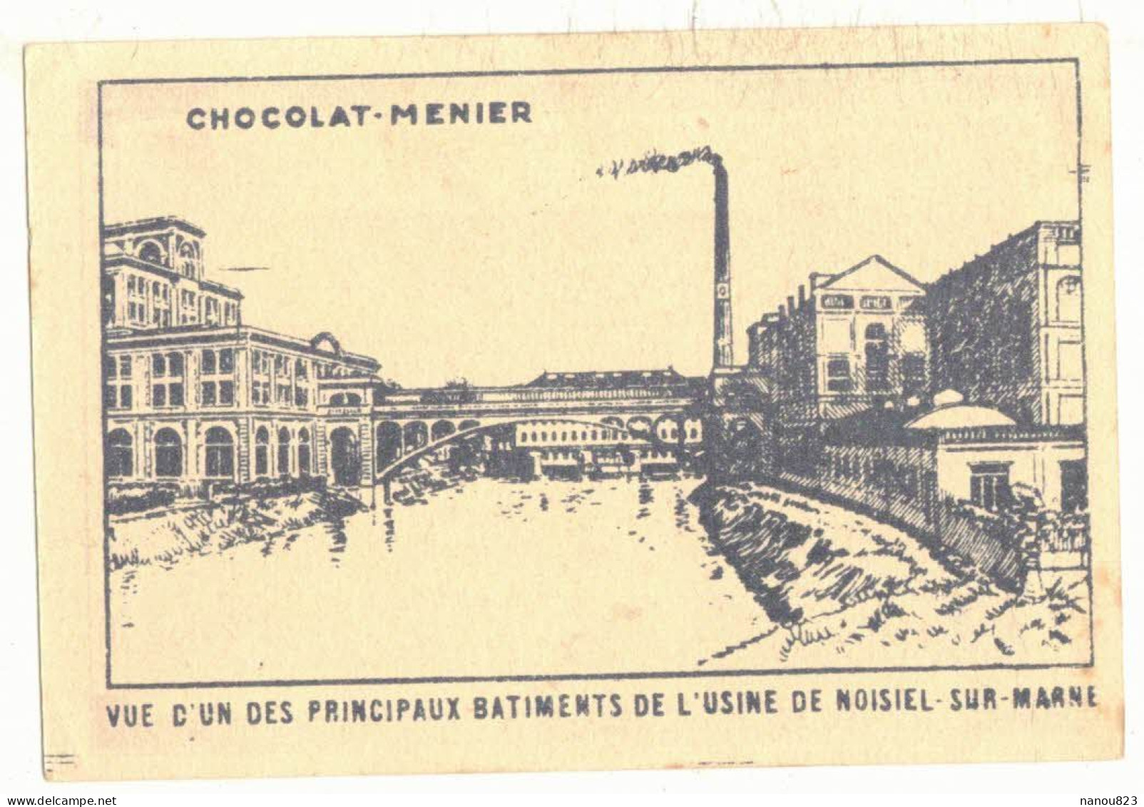 IMAGE CHROMO CHOCOLAT MENIER NOISIEL N° 527 ALLEMAGNE BERLIN A CHARLOTTENBOURG TOURISME - Menier