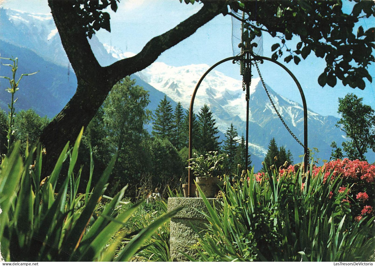 FRANCE - Vallée De Chamonix (Haute-savoie) -vue Générale Du Vieux  - Carte Postale - Chamonix-Mont-Blanc
