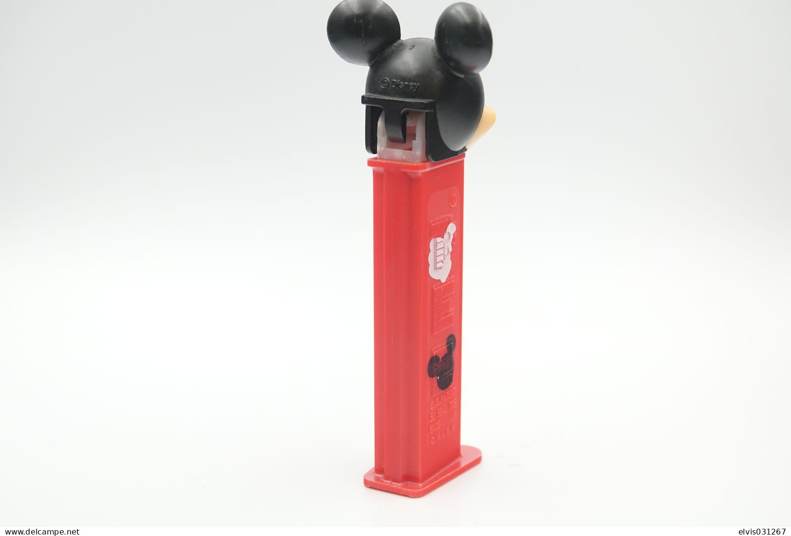 Vintage PEZ DISPENSER : MICKEY MOUSE - 2012 - Mickey Mouse Disney  - Us Patent China Made L=12cm - Figurini & Soldatini