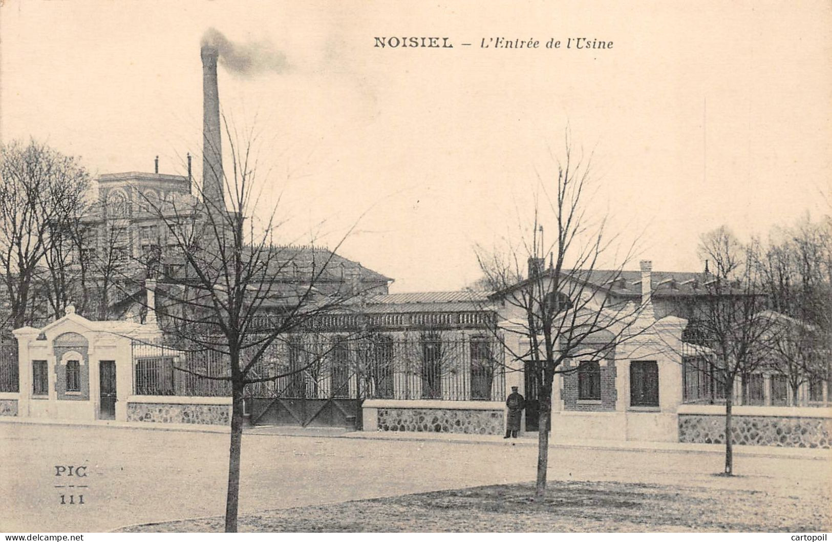 77 - NOISIEL - Entrée De L'Usine - Le Gardien - Noisiel