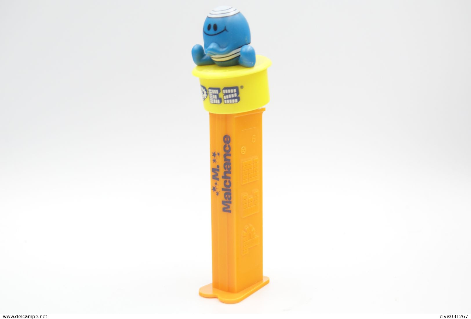 Vintage PEZ DISPENSER : Mr. Men - 2011 - Mr. Bump  - Us Patent China Made L=12cm - Beeldjes