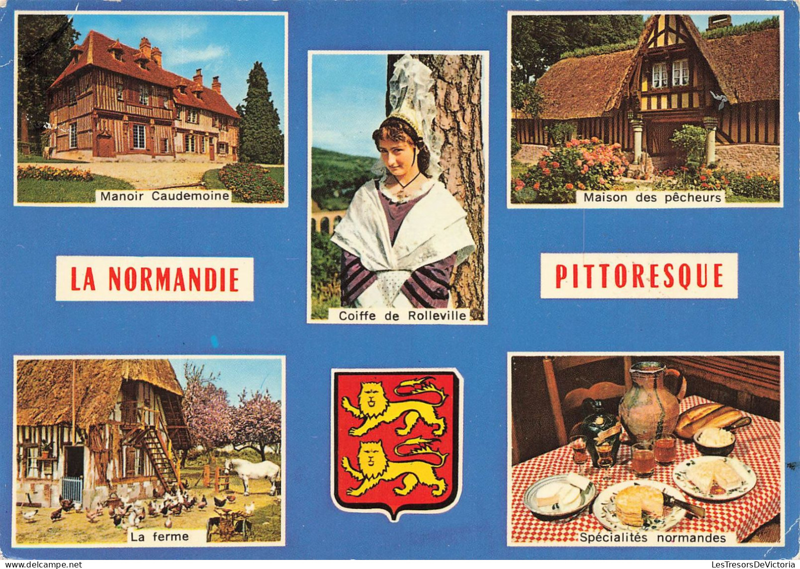 FRANCE - La Normandie Pittoresque - Multivues - Colorisé - Carte Postale - Otros